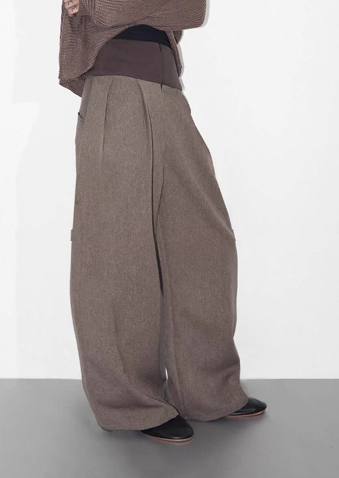 Lapel trousers