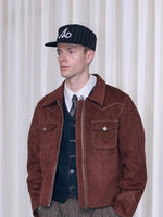 Vintage Suede Cowhide Jacket