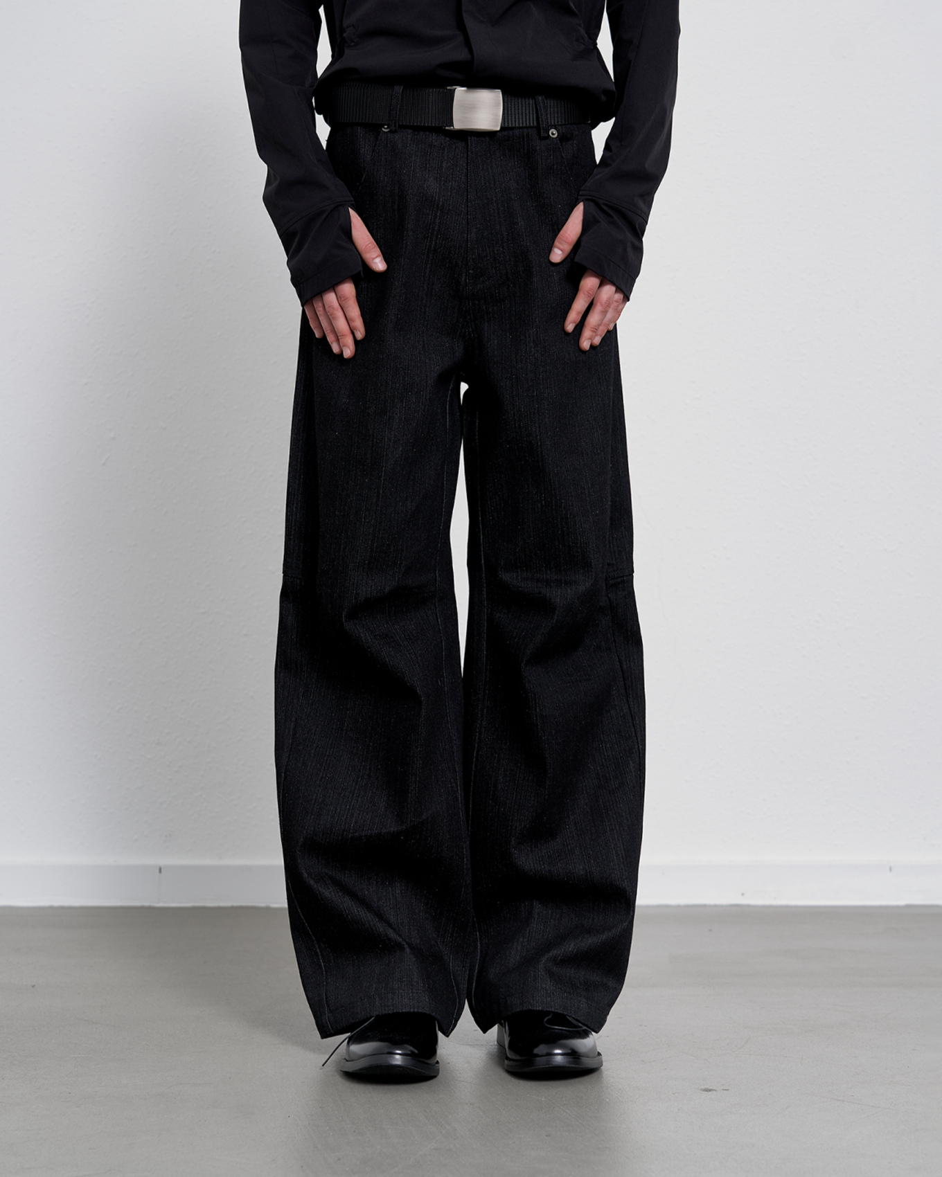 Black Bamboo Pants