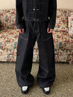 Raw Denim Baggy Jean