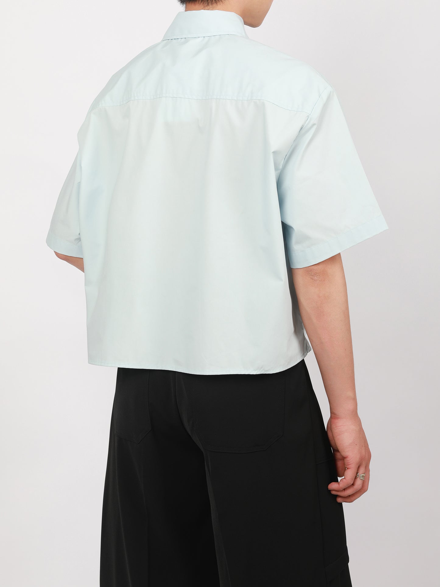 Boxy Button Temperament Shirt