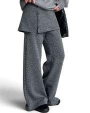 "Skirt" Flared Pants