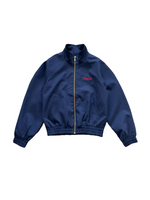 Navy Stripe Crop Jacket