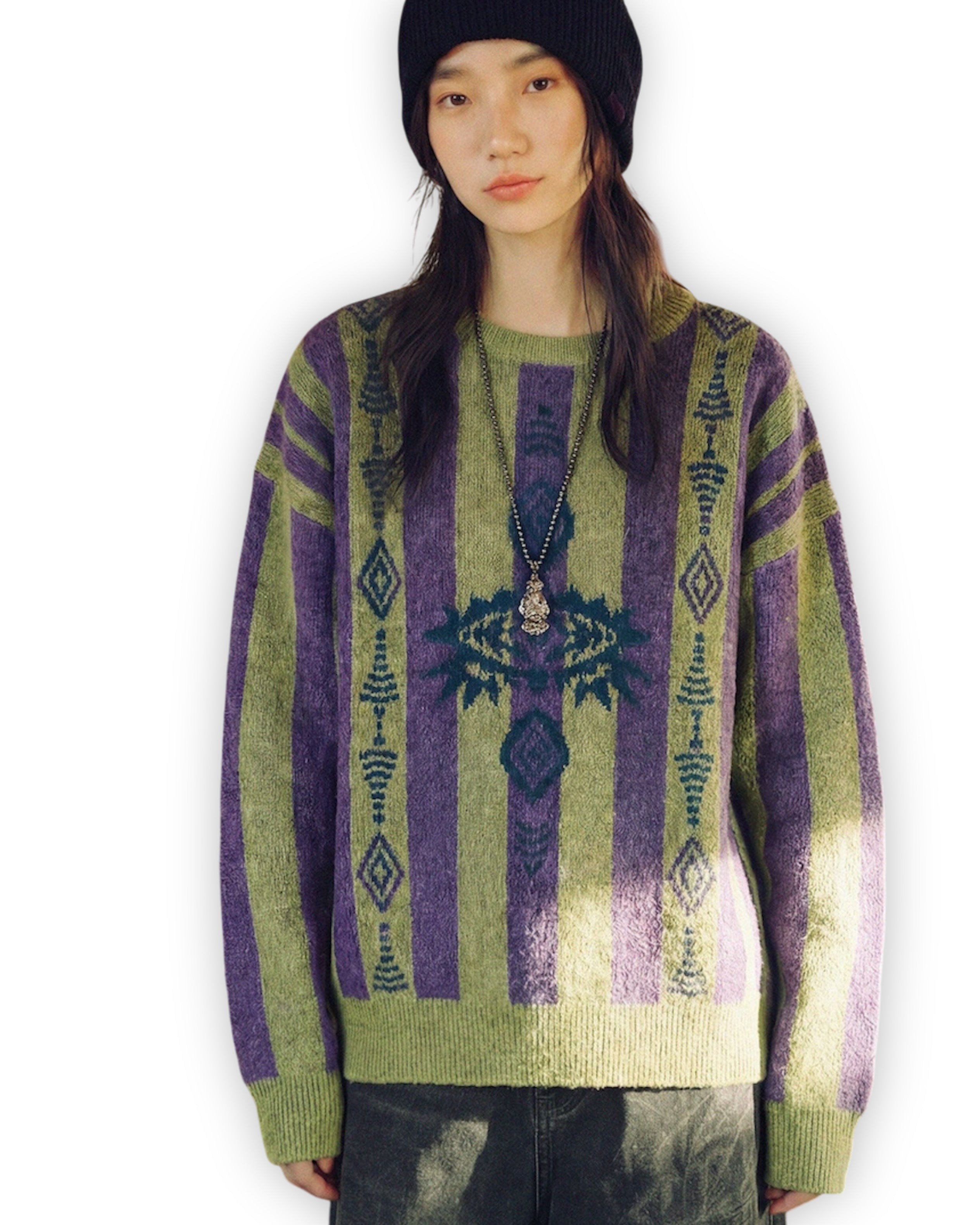 Sky Eye Knit Sweater