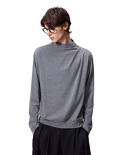 "Pleated" Long Sleeve T-Shirt