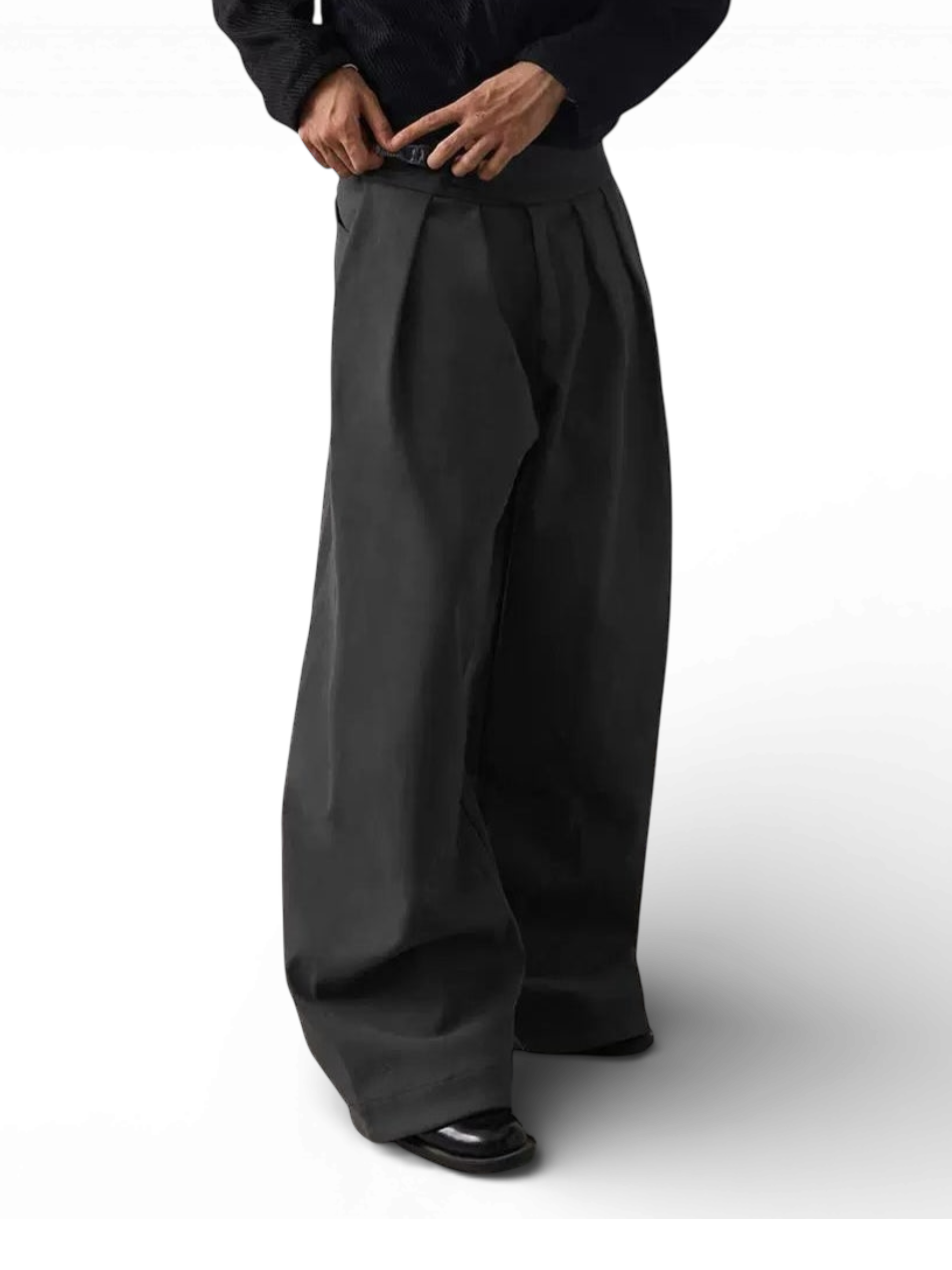 “Gray Yarn” Pants