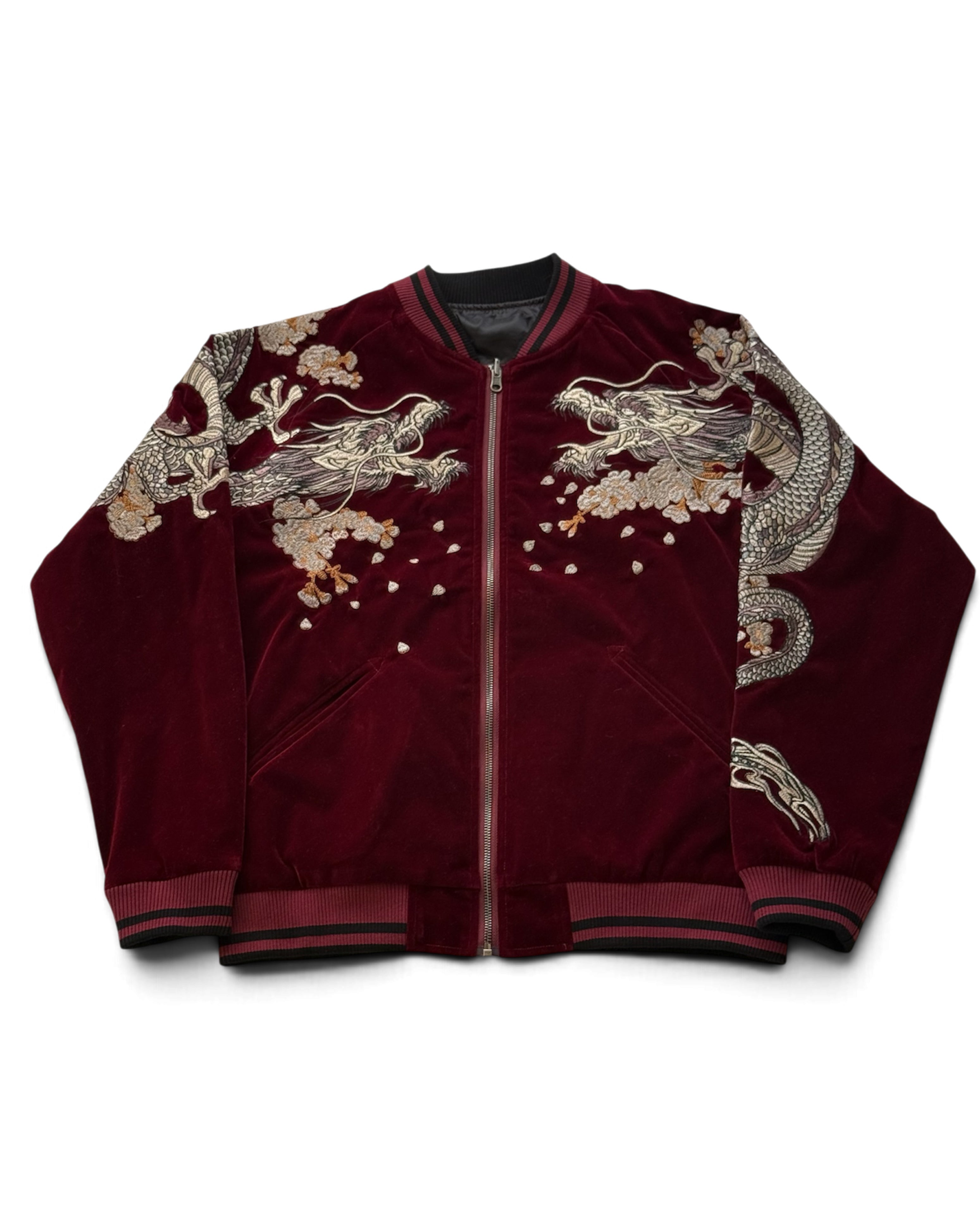 "Dragons And Red Sky" Jacket