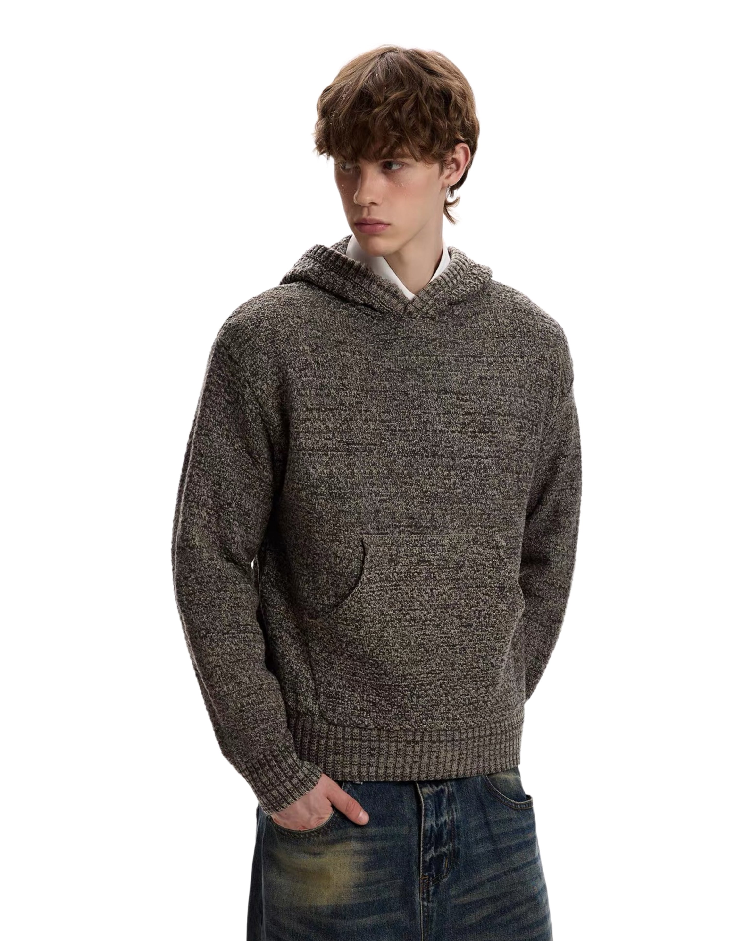 "Heather" Knit Hoodie