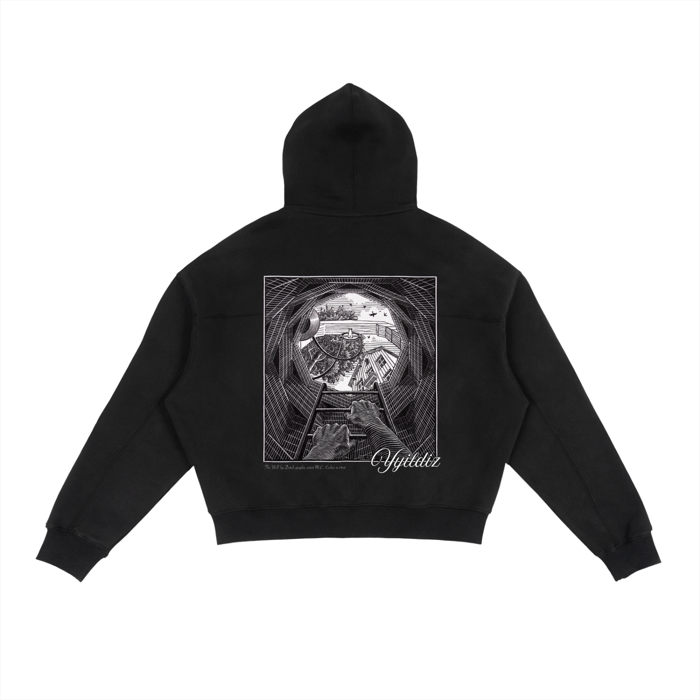 Dove Zip-Up Boxy Hoodie