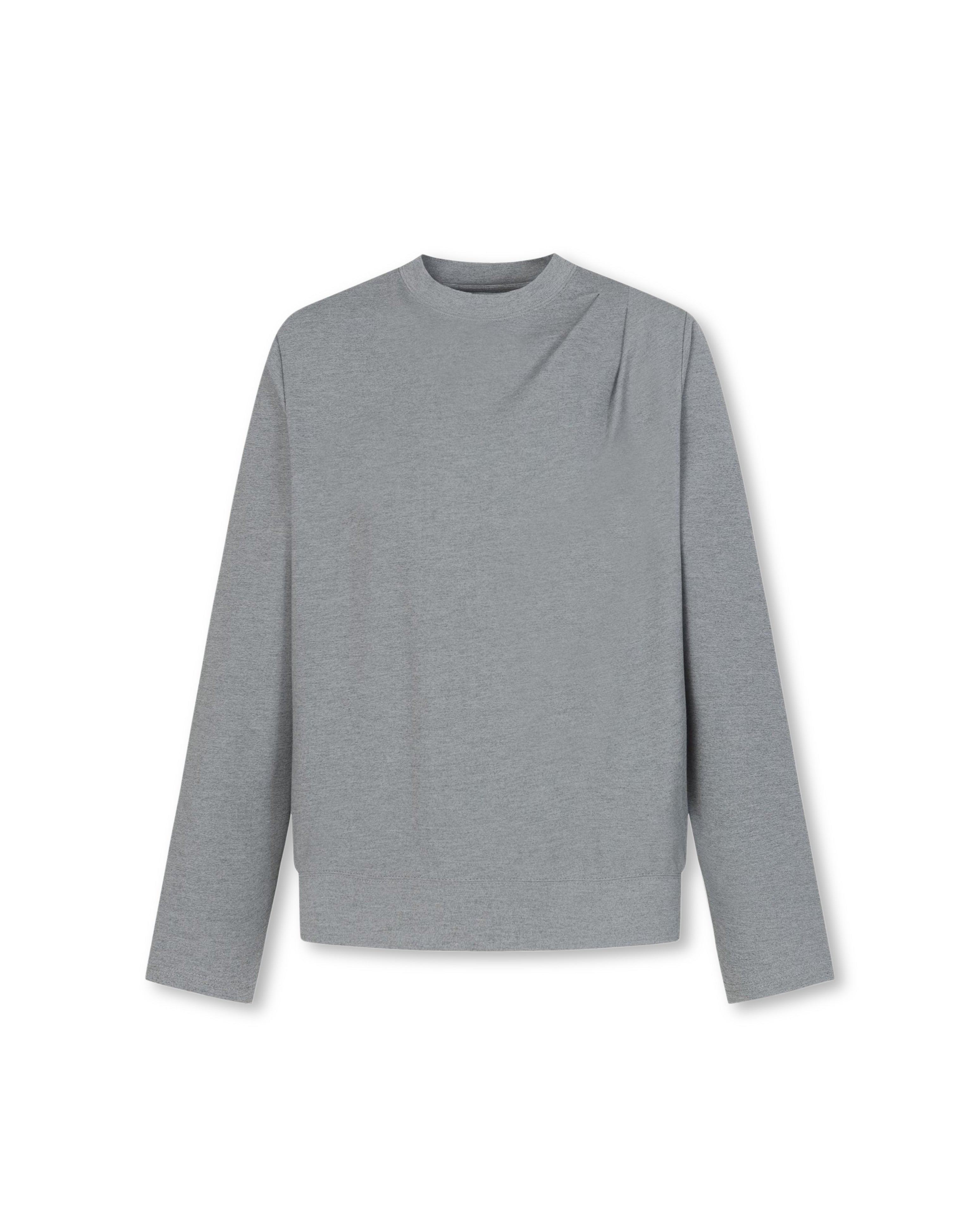 "Pleated" Long Sleeve T-Shirt