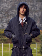 Panora Clasp Boxy Jacket