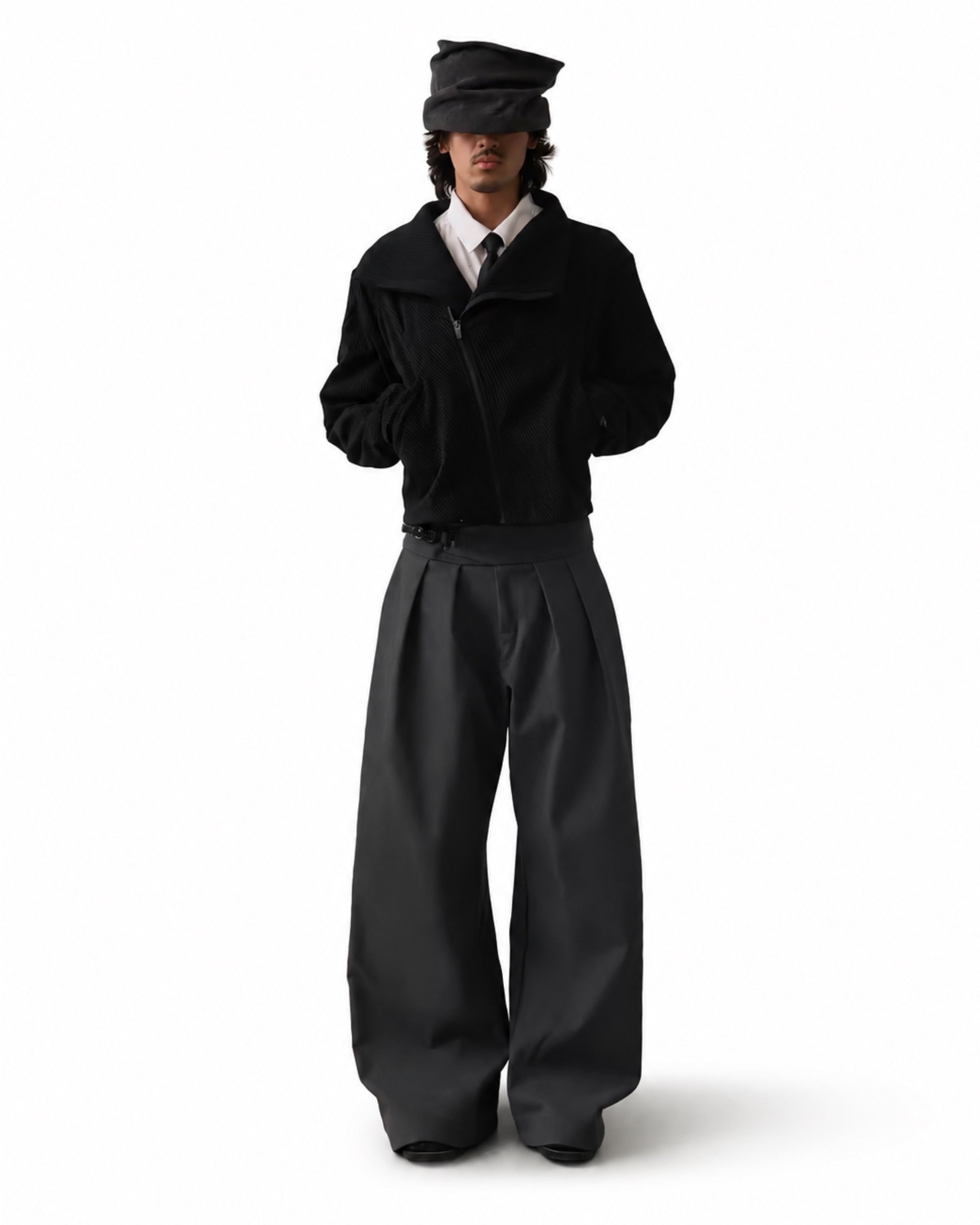 "Gray Yarn" Pants