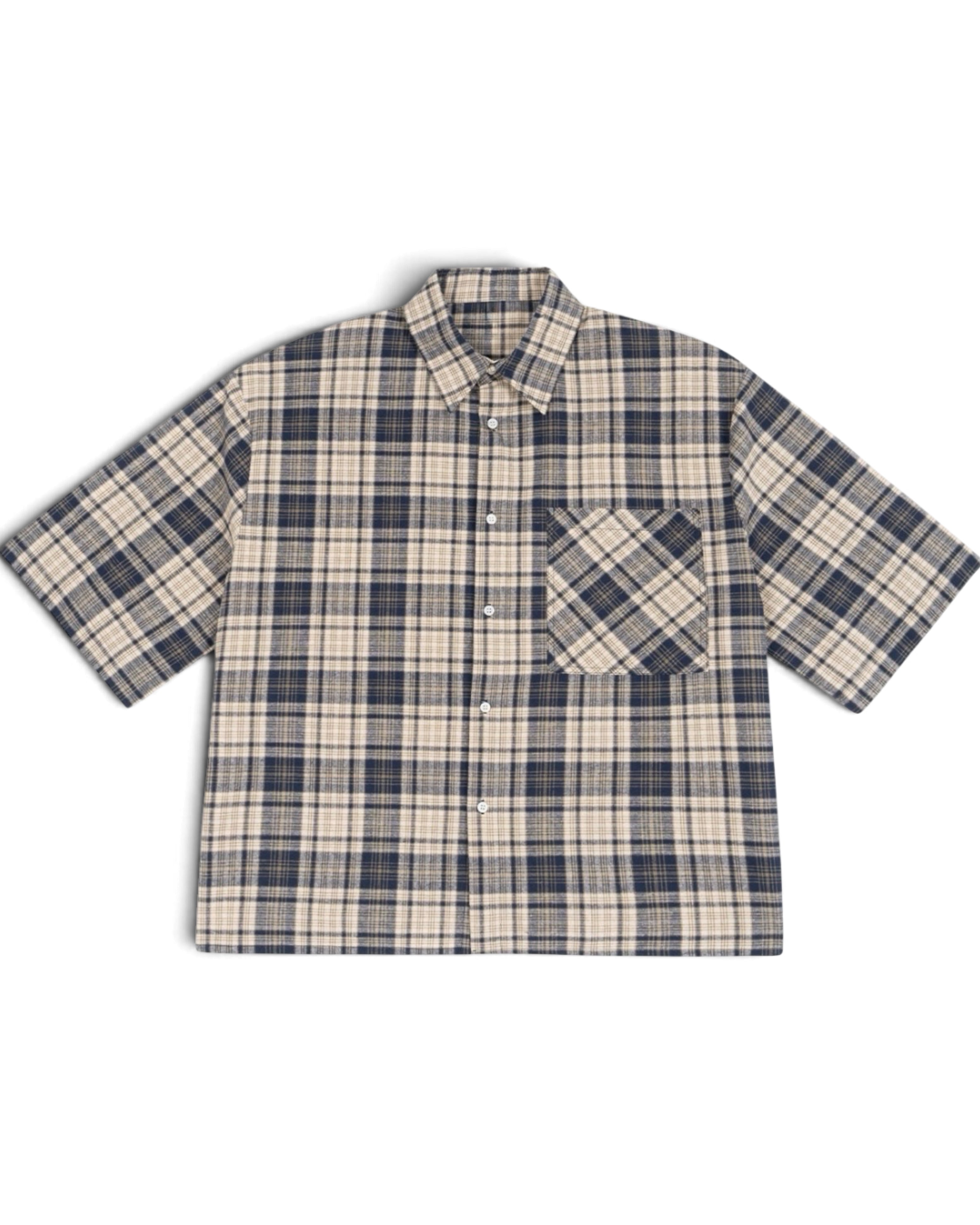 "Plaid" Boxy Shirt