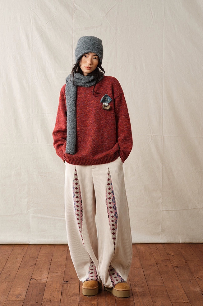 White Sky Eye Pants V2