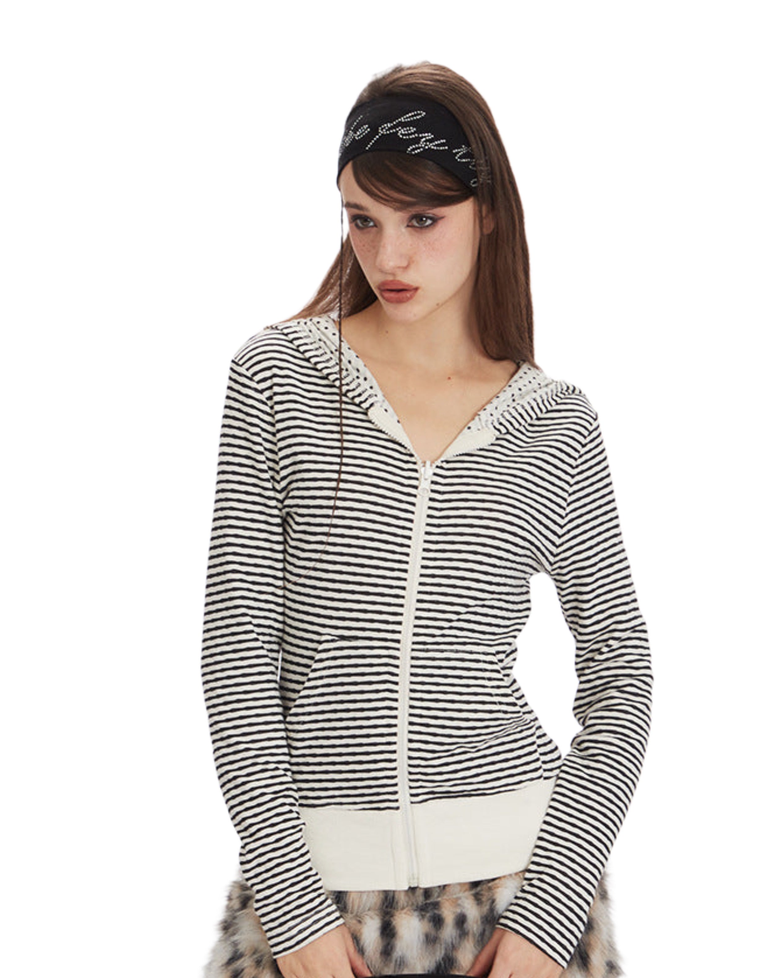 "Polka Dot" Reversible Hoodie