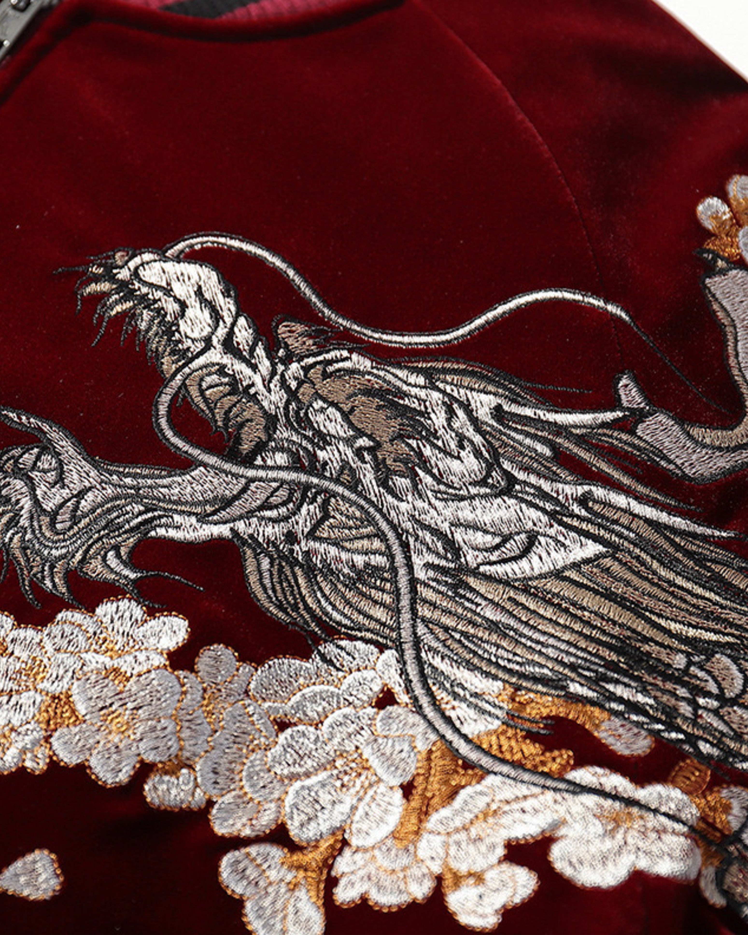 "Dragons And Red Sky" Jacket