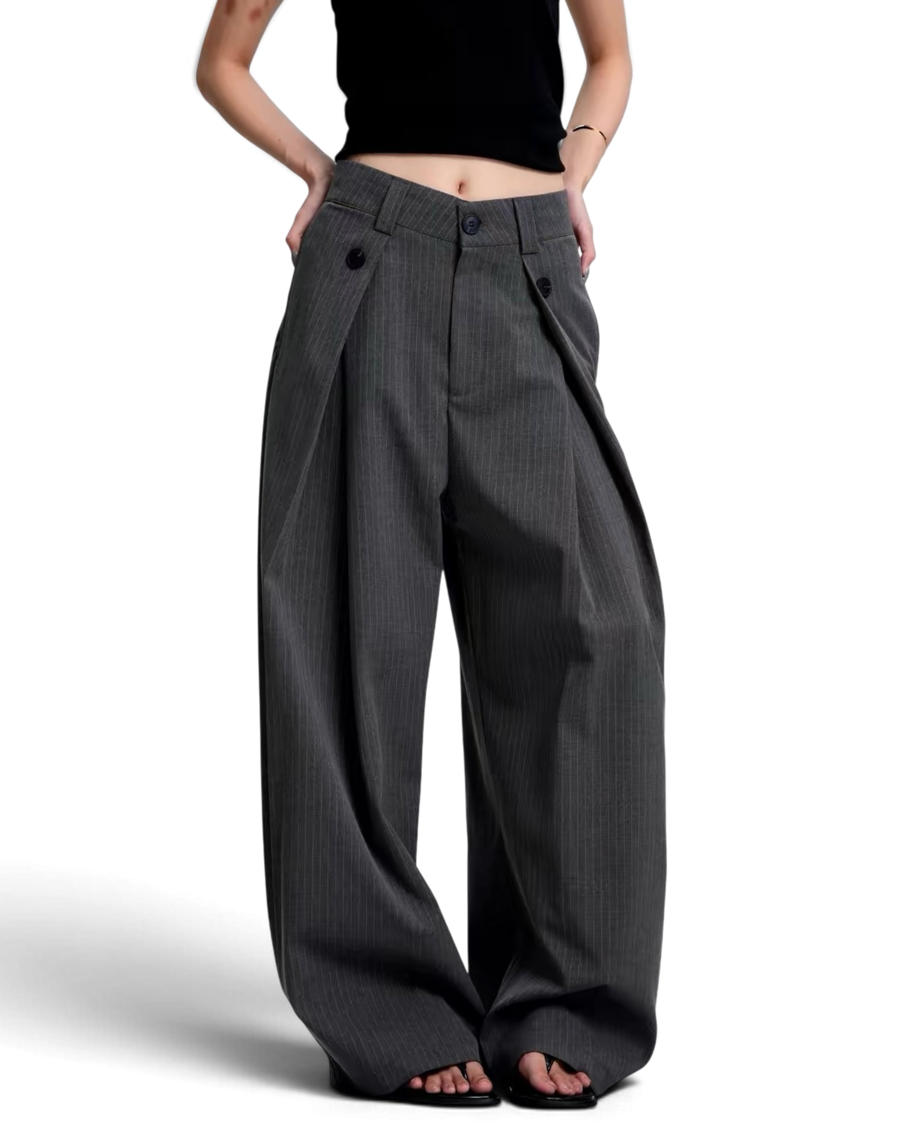 "Continental" Striped Pants
