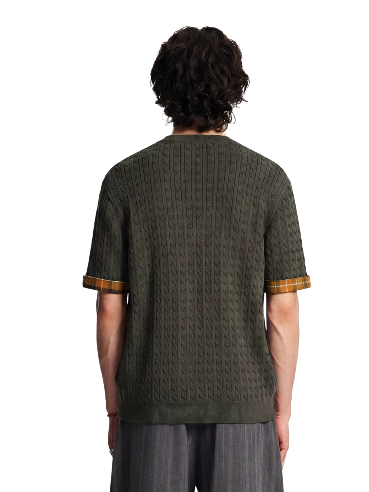 "Leaf" Henley Knit