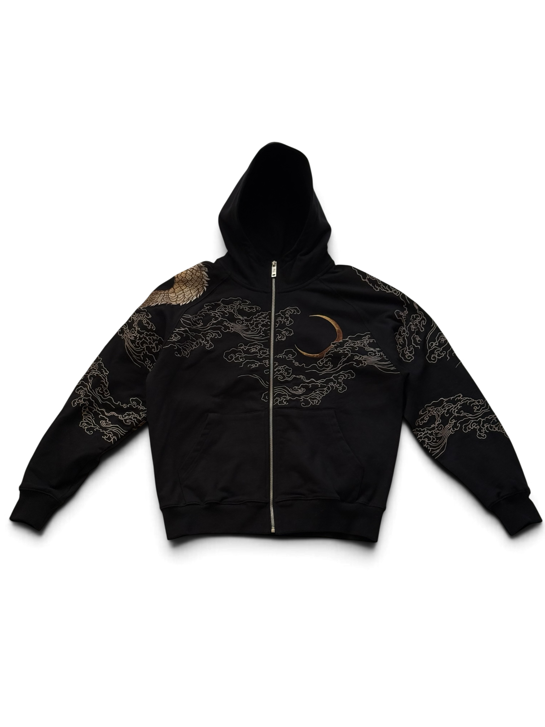"Moon Above The Waves" Hoodie