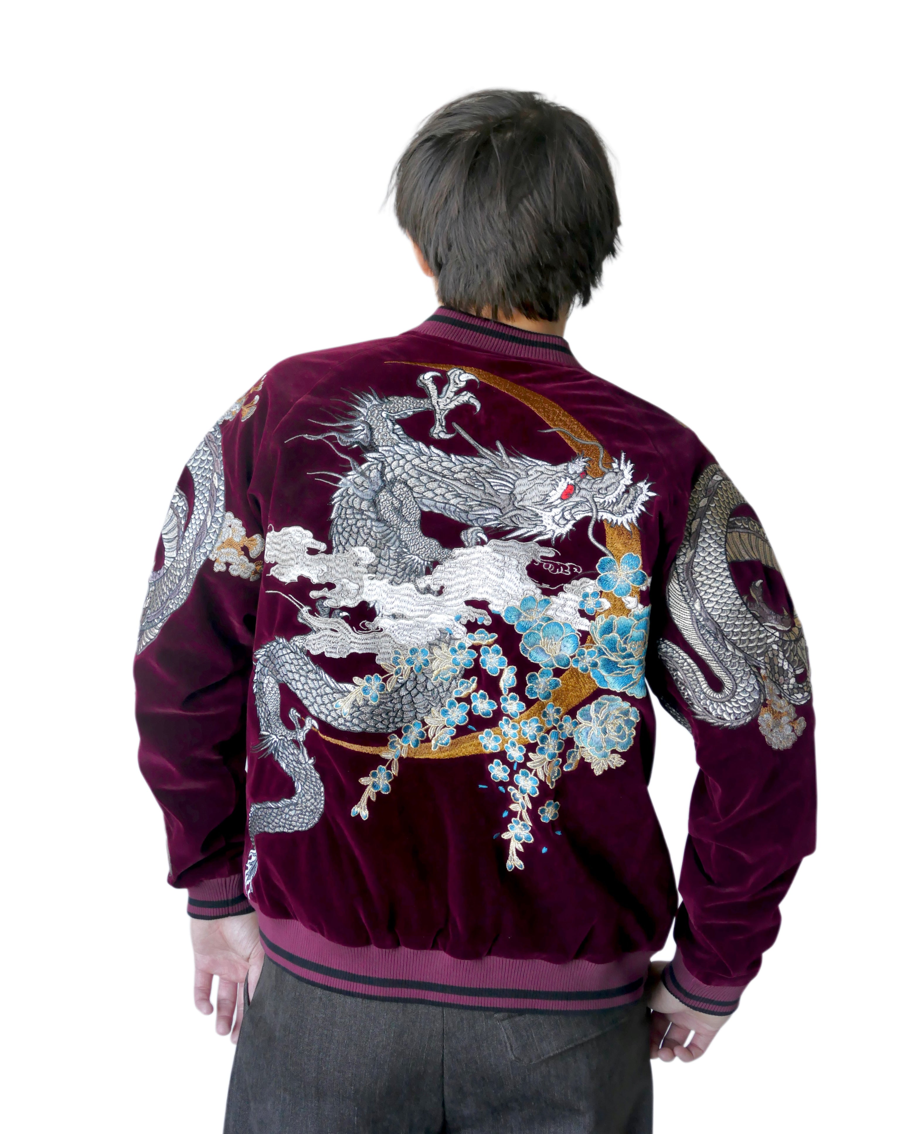 "Dragons And Red Sky" Jacket