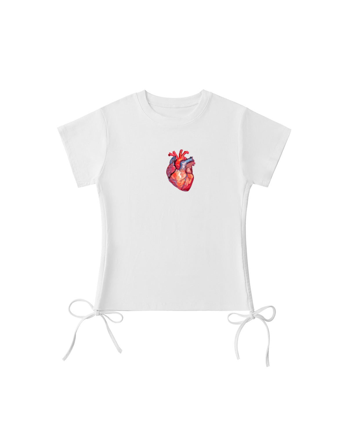 Women’s Heart Drawstring T-Shirt