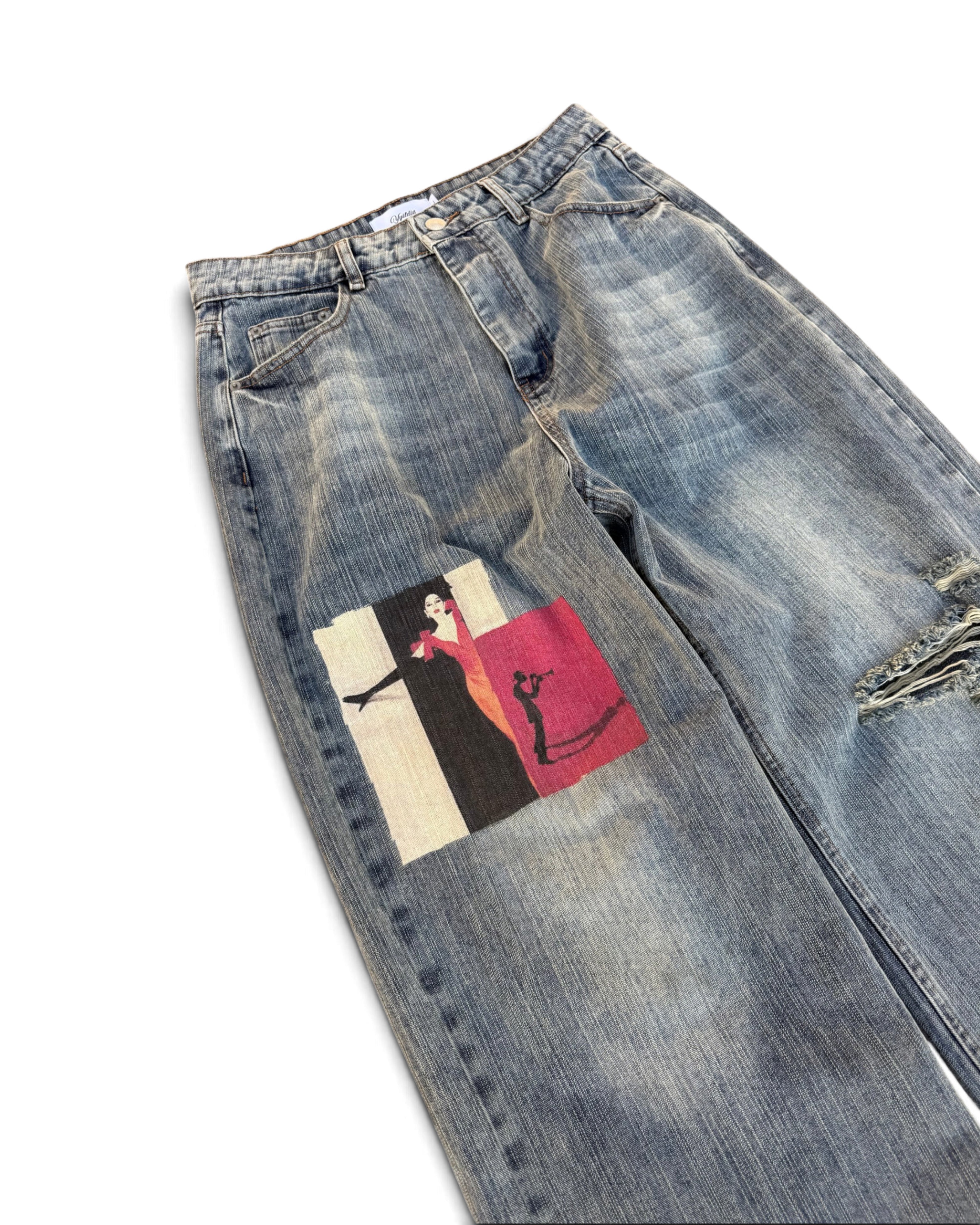 “Trumpet After Her” Jeans