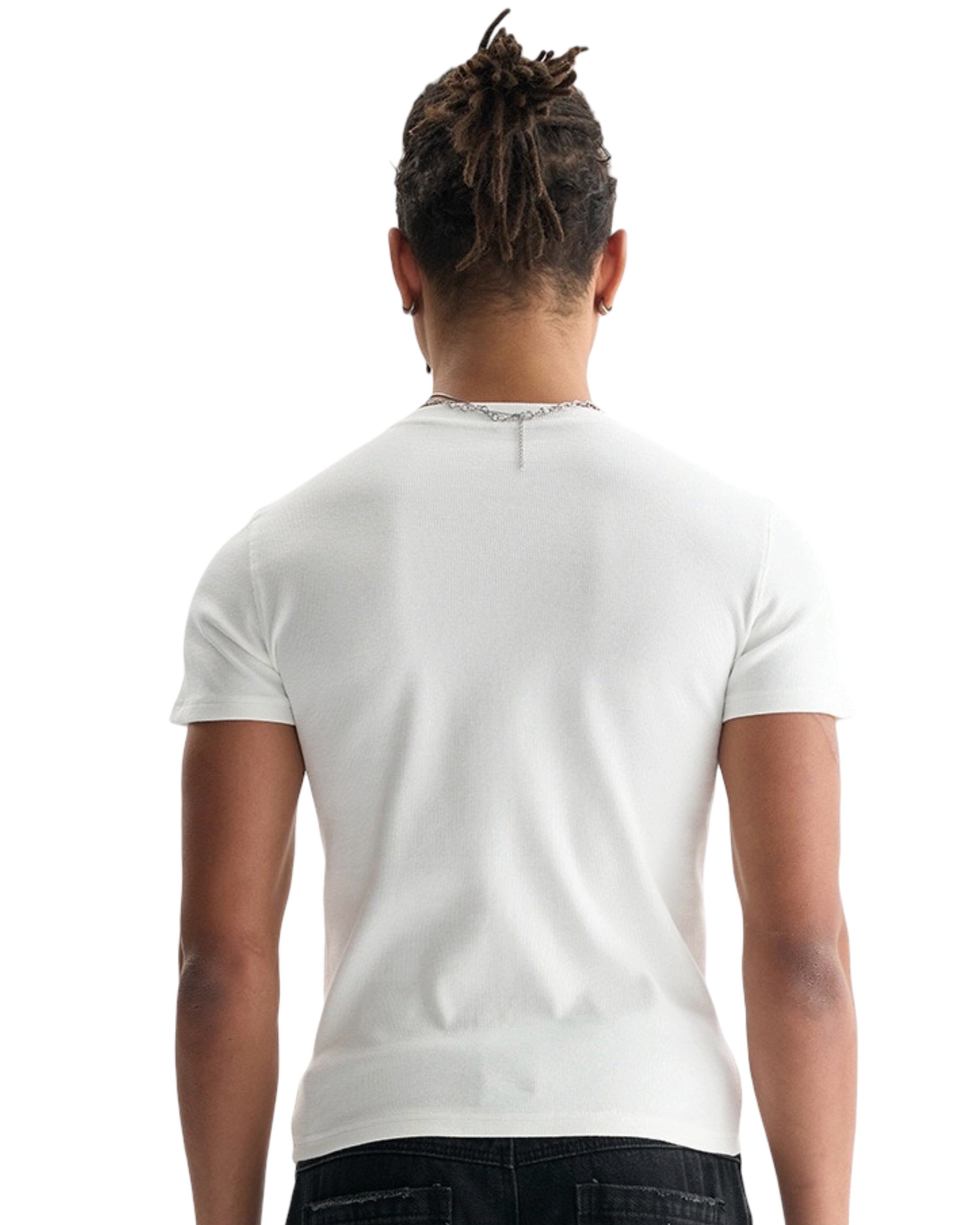 "Perfect" Ribbed Slim-Fit Shirt