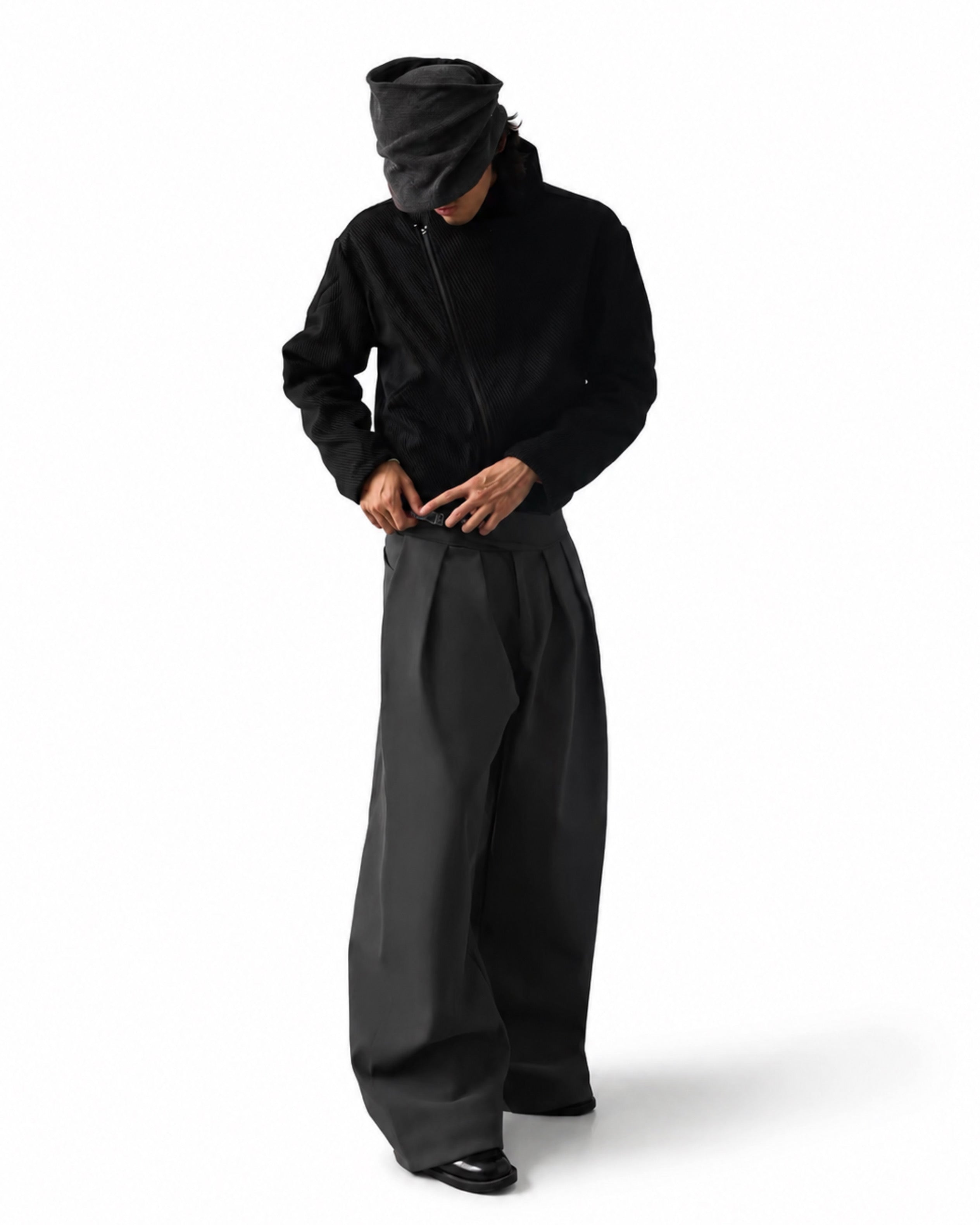 "Gray Yarn" Pants