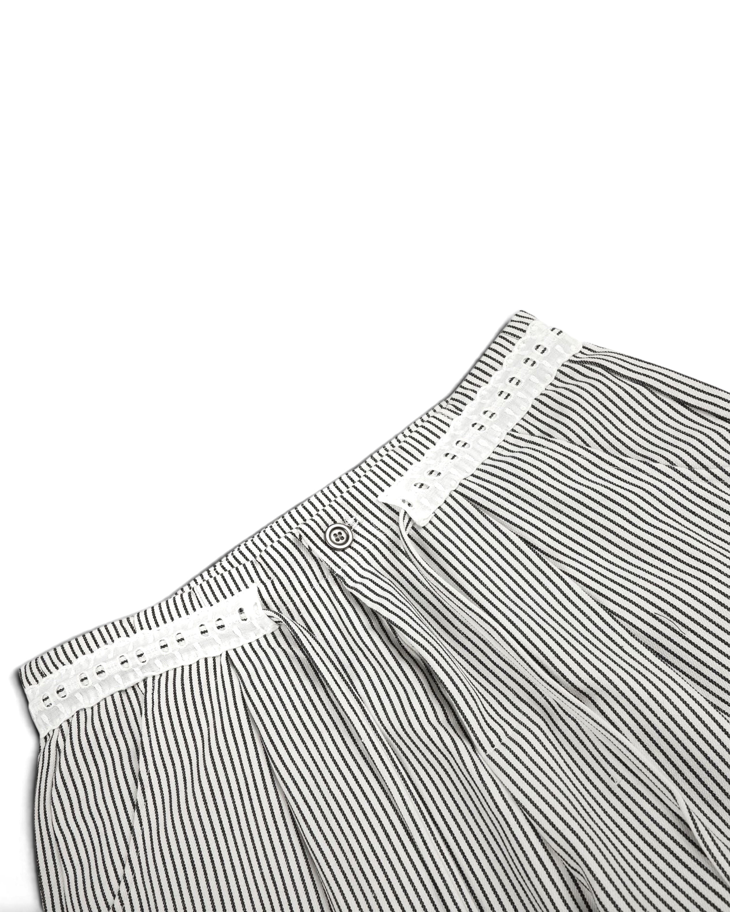 "Lace" Striped Pants