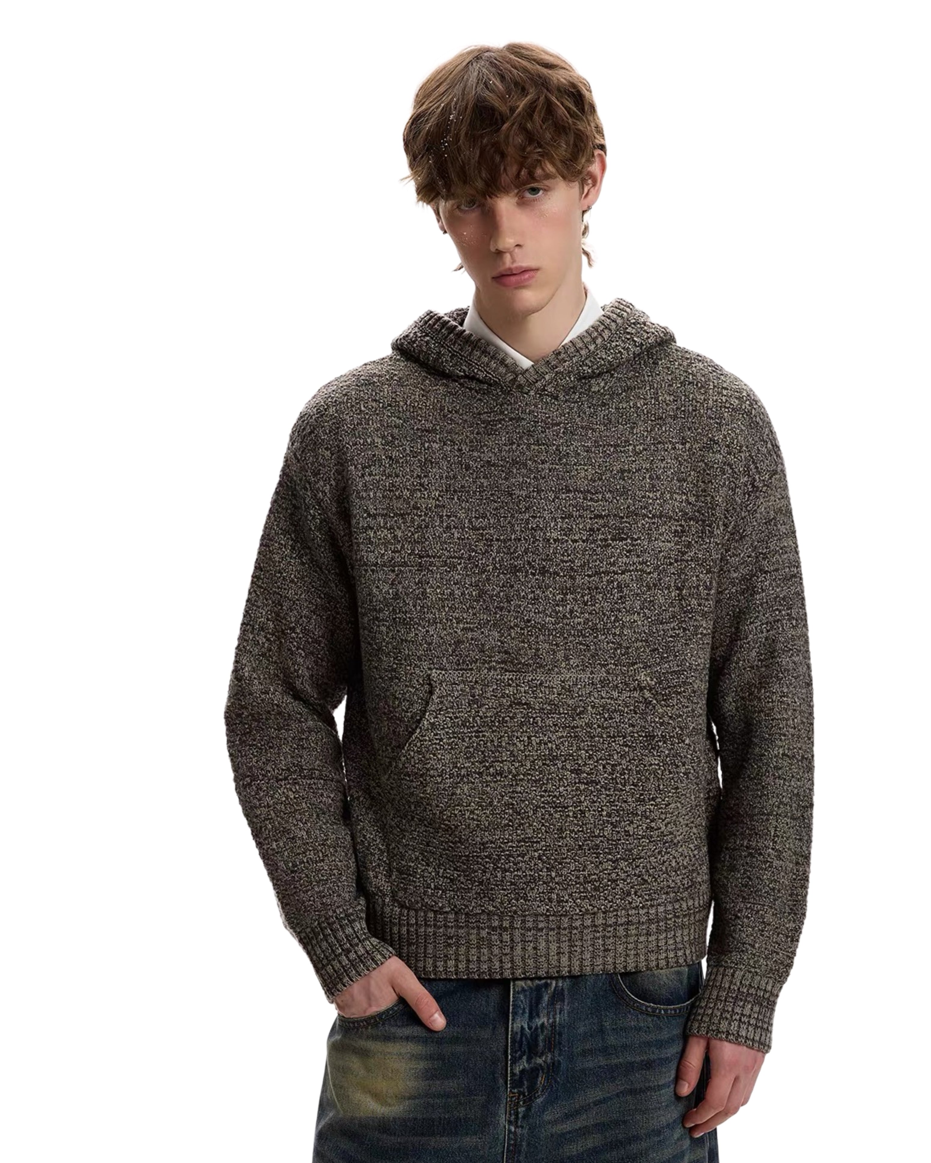 "Heather" Knit Hoodie