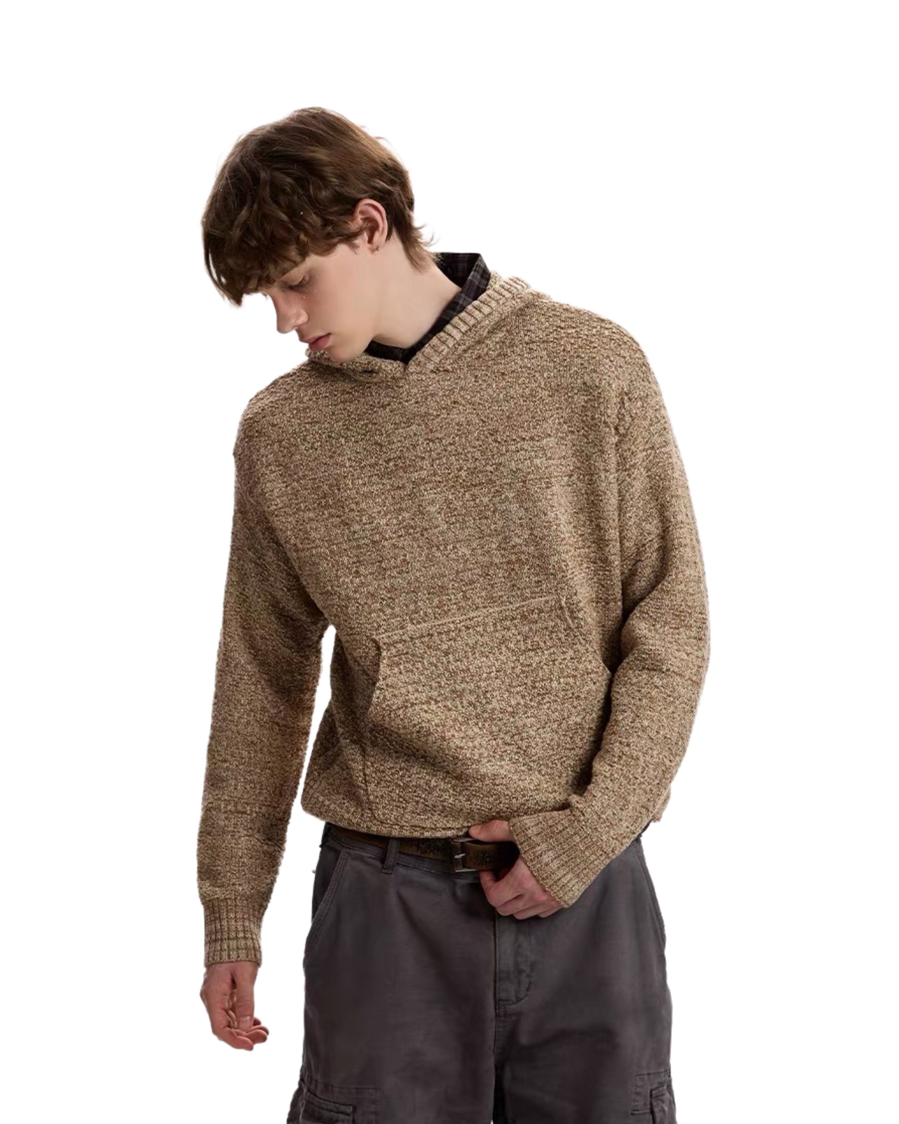 "Heather" Knit Hoodie