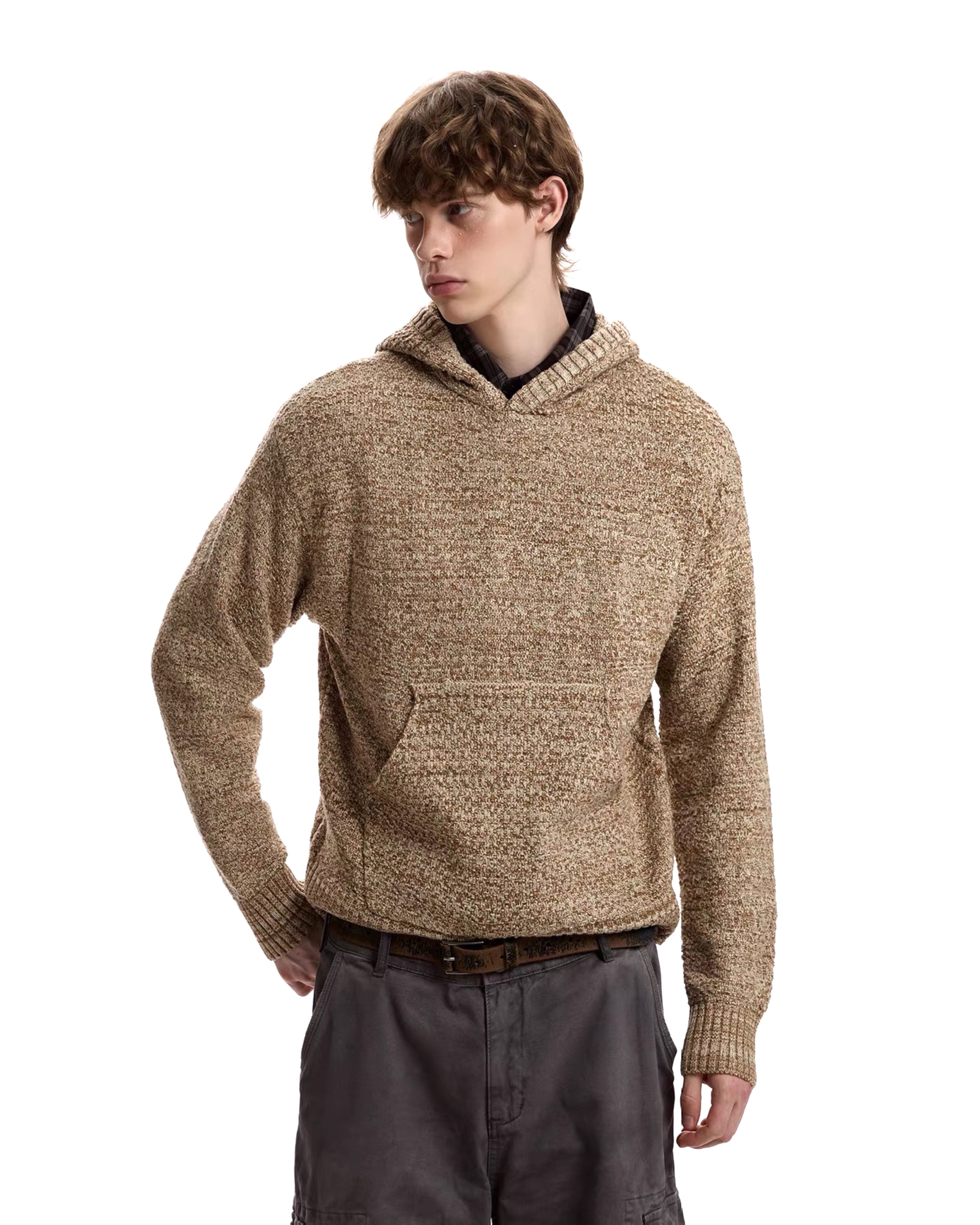 "Heather" Knit Hoodie