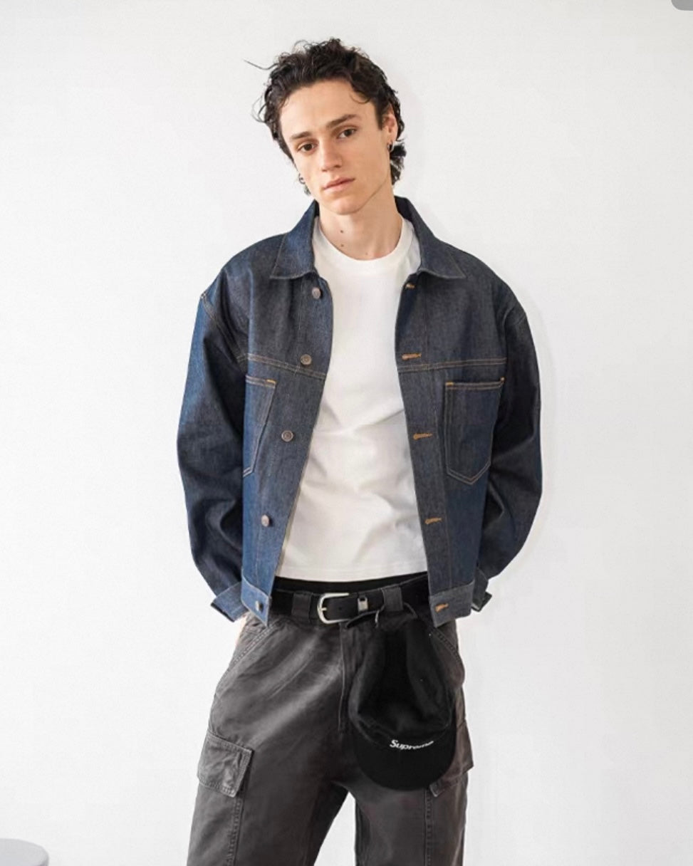 Stonehold Cropped Denim Jacket