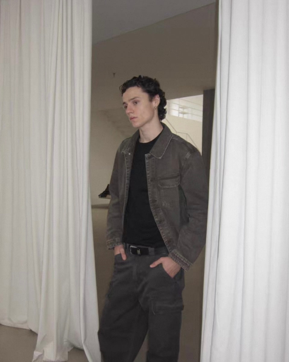 Mudstone Washed Corduroy Overshirt