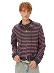 "Sailor" Striped Knit Pullover