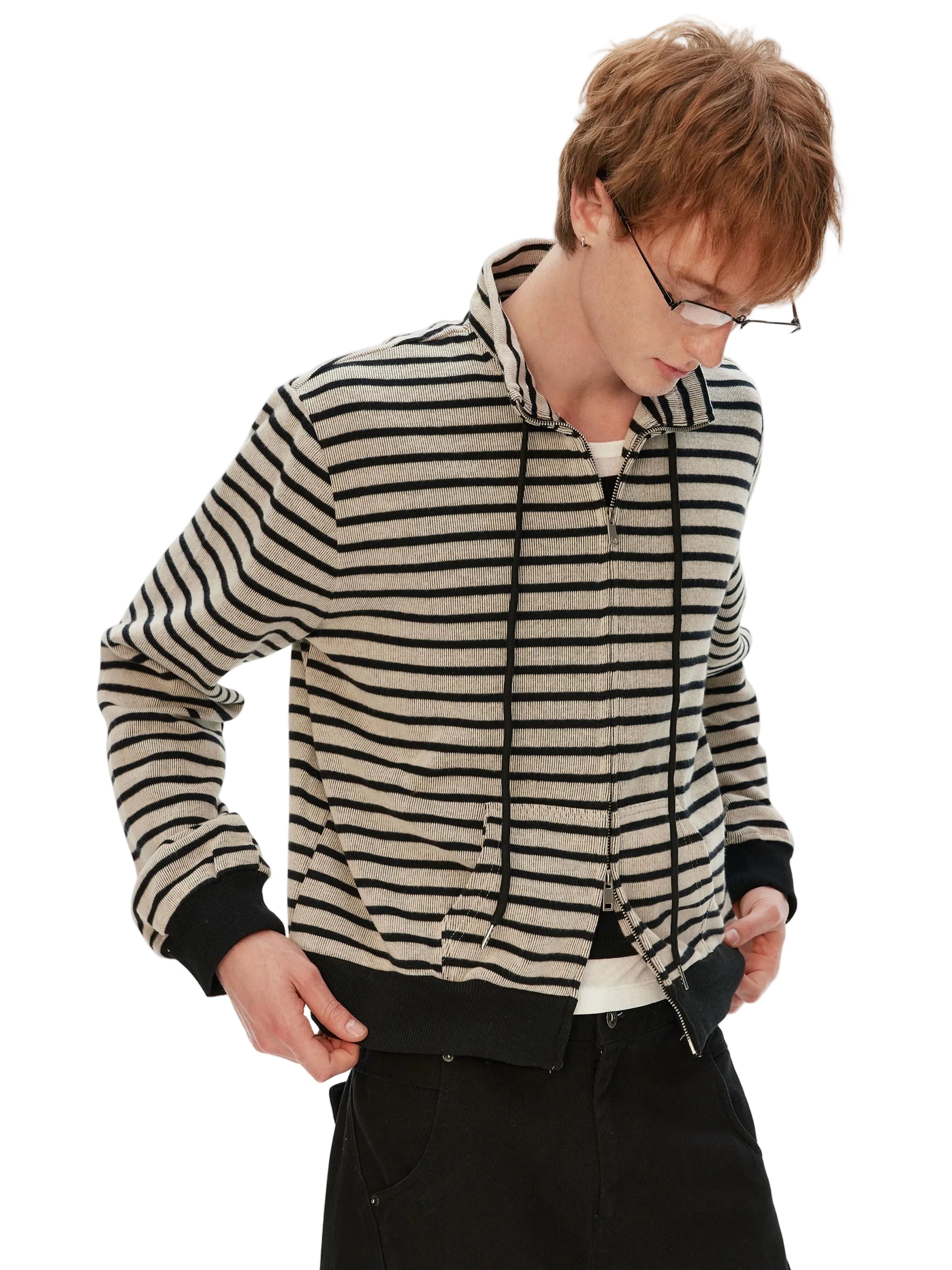 "Sailor" Striped Knit Pullover