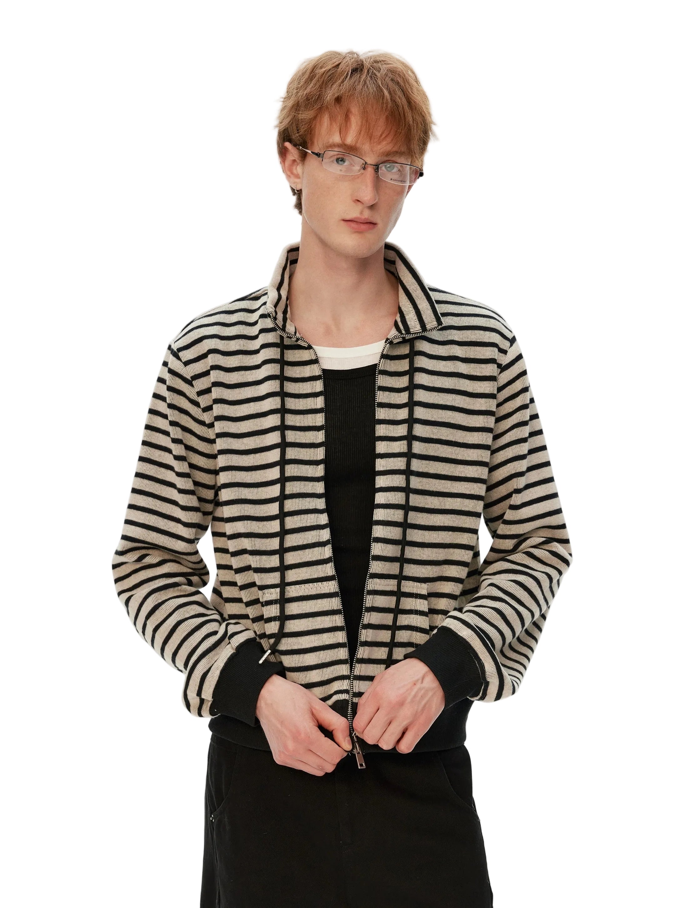 "Sailor" Striped Knit Pullover