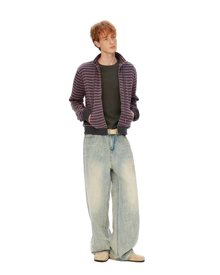 "Sailor" Striped Knit Pullover