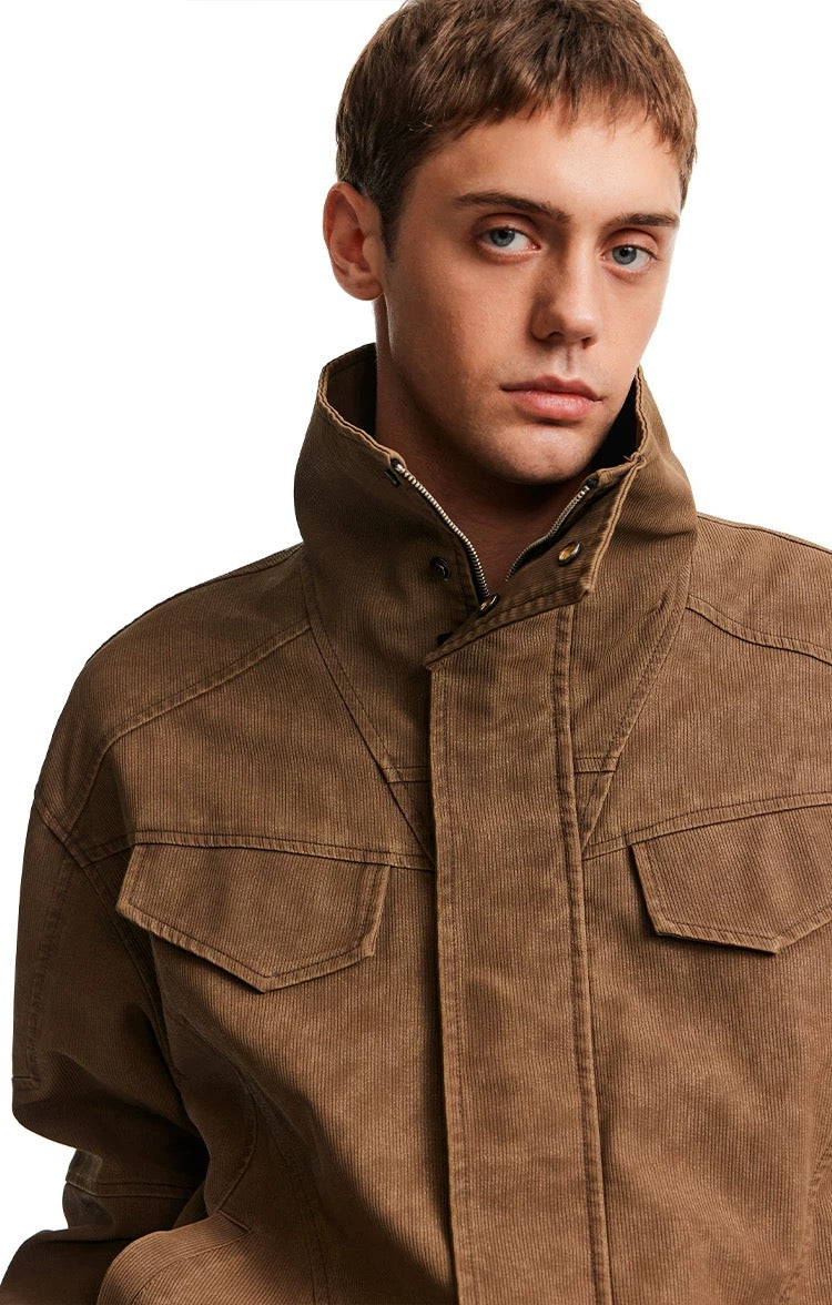 "My Jacket" High Collar Jacket