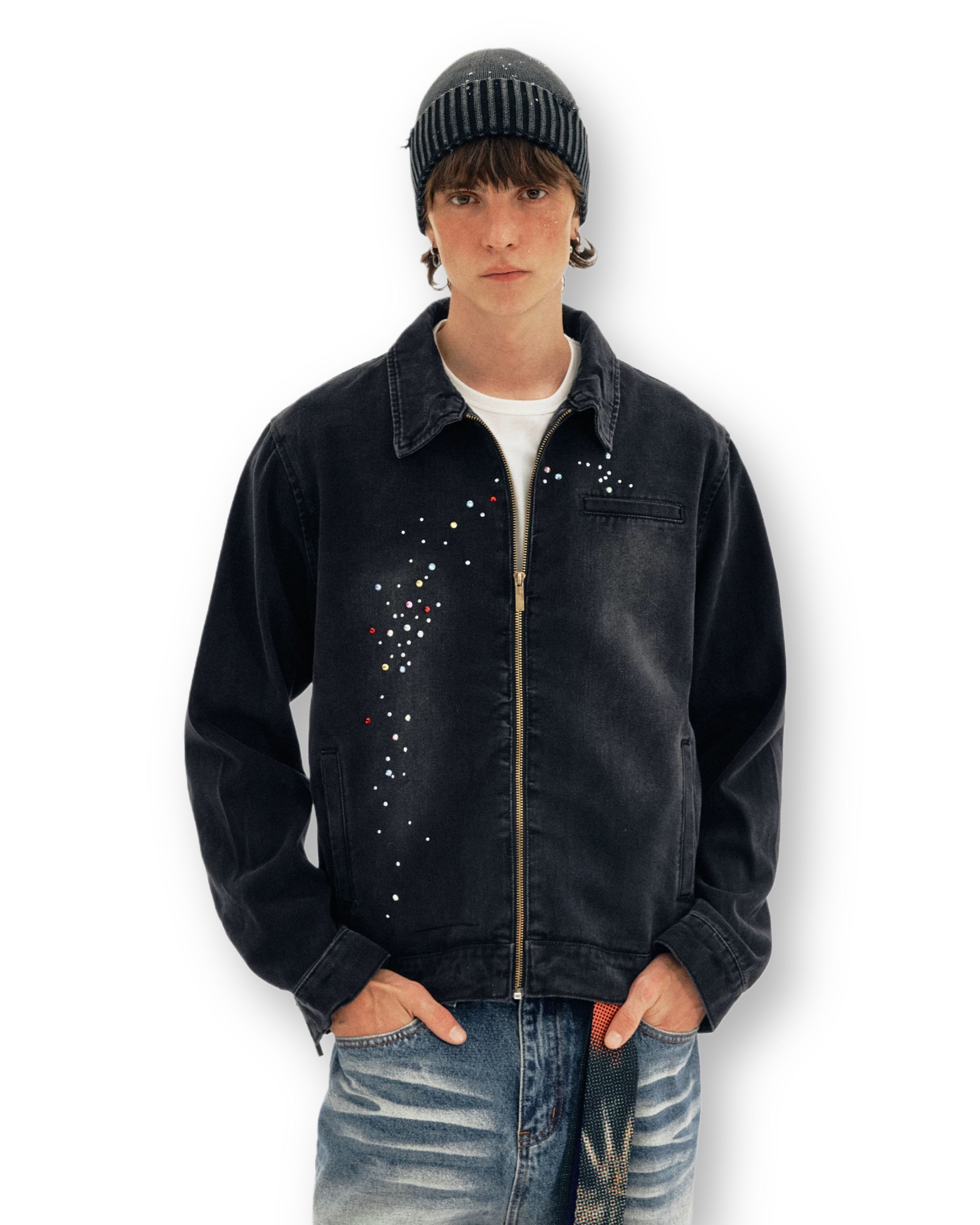“Gem Shot” Denim Jacket
