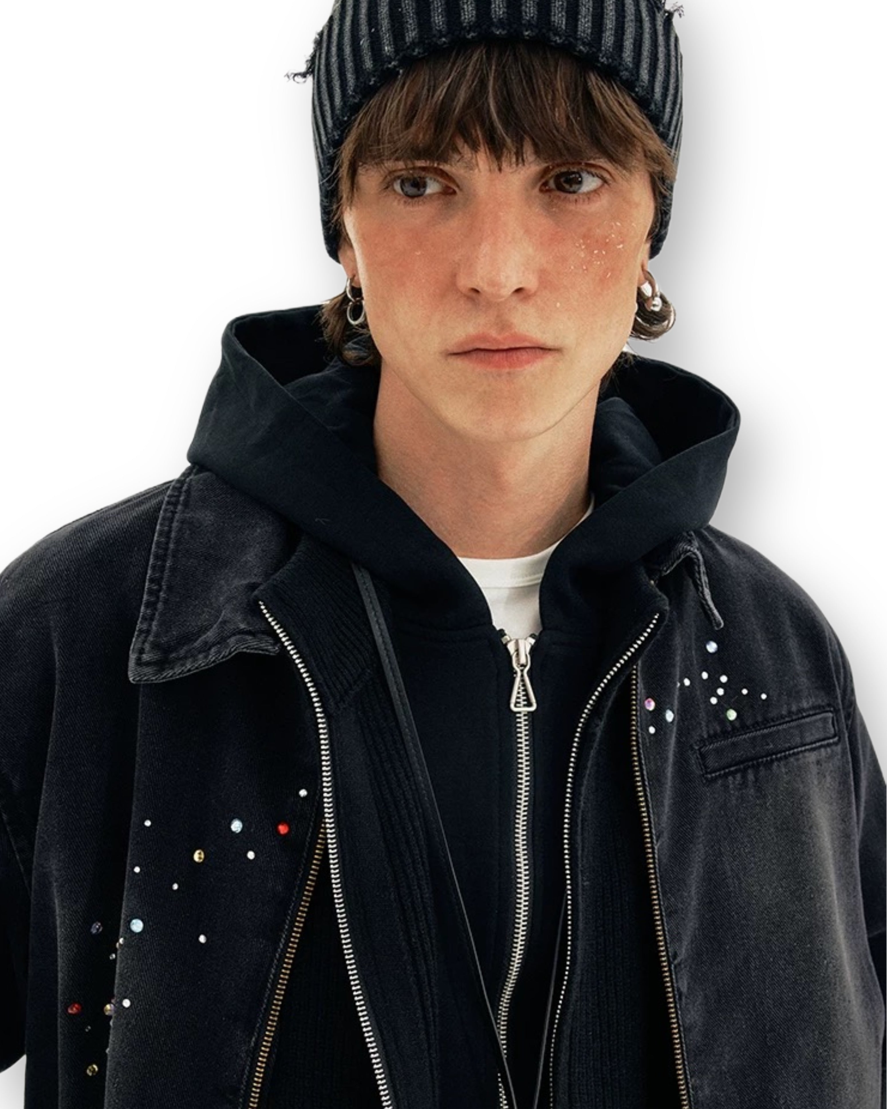 “Gem Shot” Denim Jacket