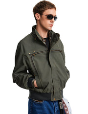 "Striped" Cargo Jacket