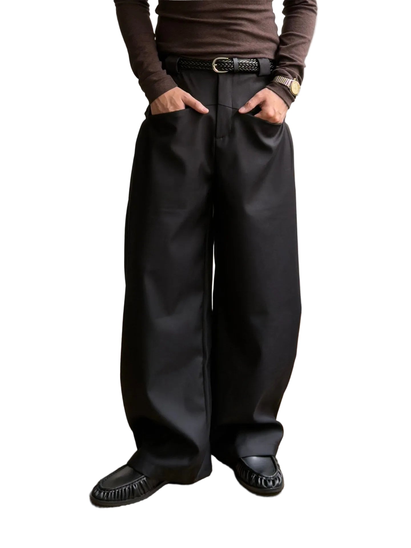 "My Trousers" Wide Leg Trousers
