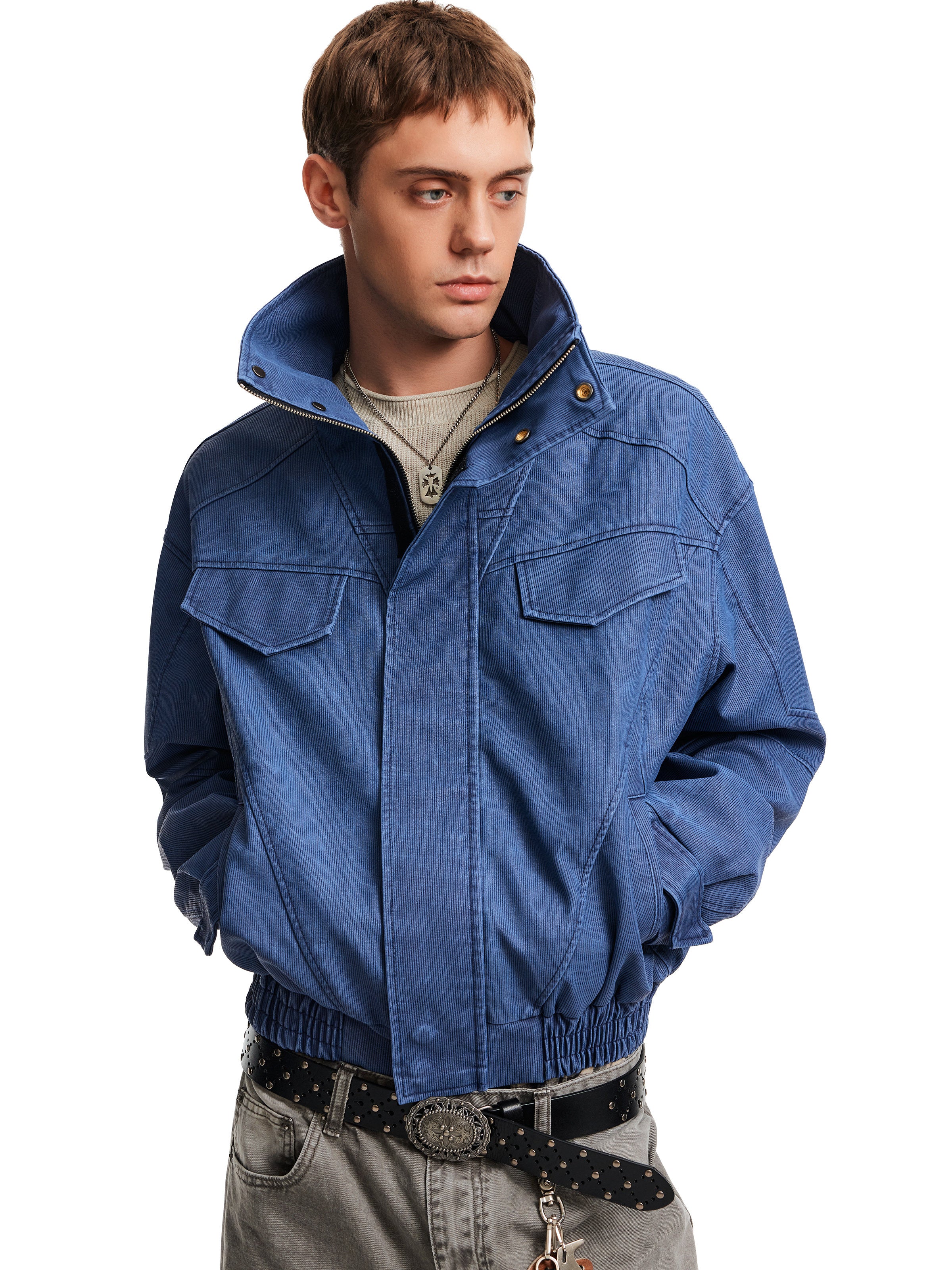 "My Jacket" High Collar Jacket