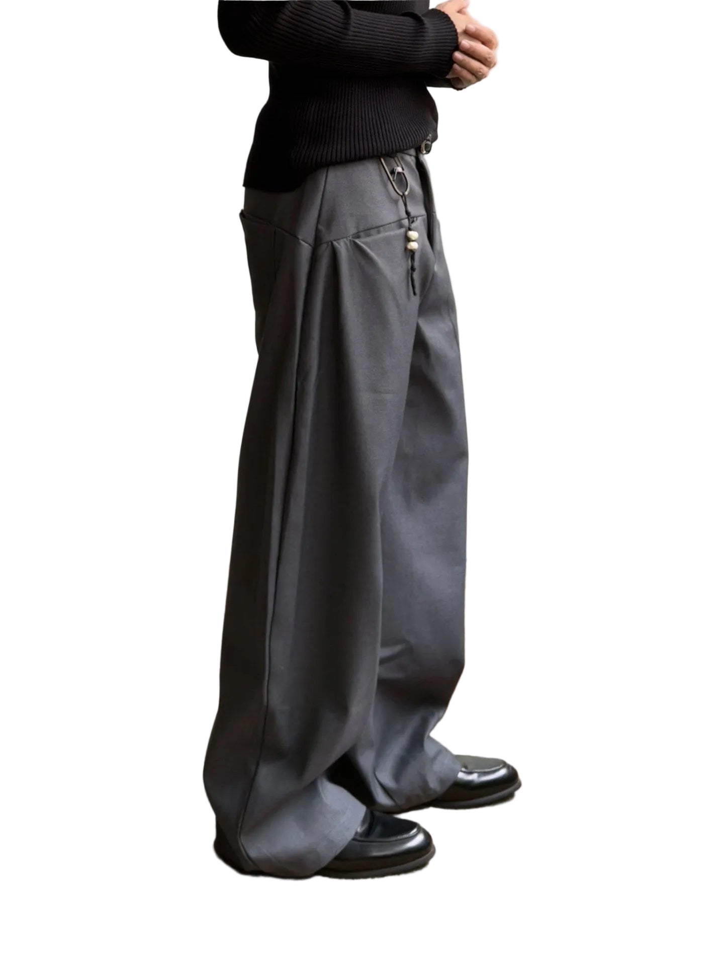 "My Trousers" Wide Leg Trousers