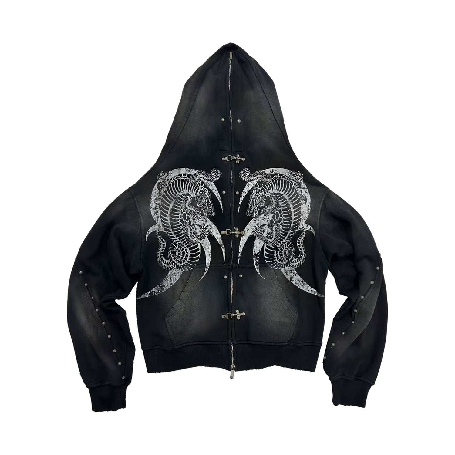 Double Crocodile Hoodie