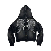 Double Crocodile Hoodie
