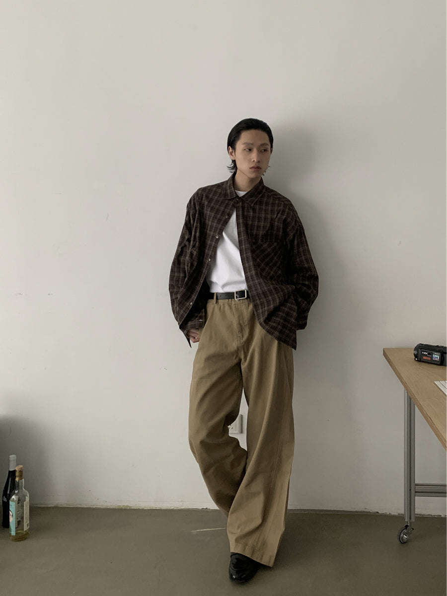 Pristine Straight loose fit Trousers