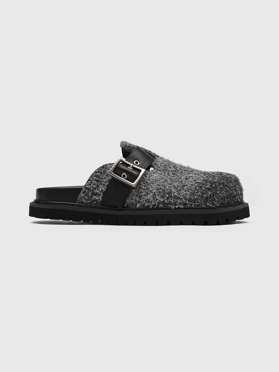 Woolhide Buckle Clogs