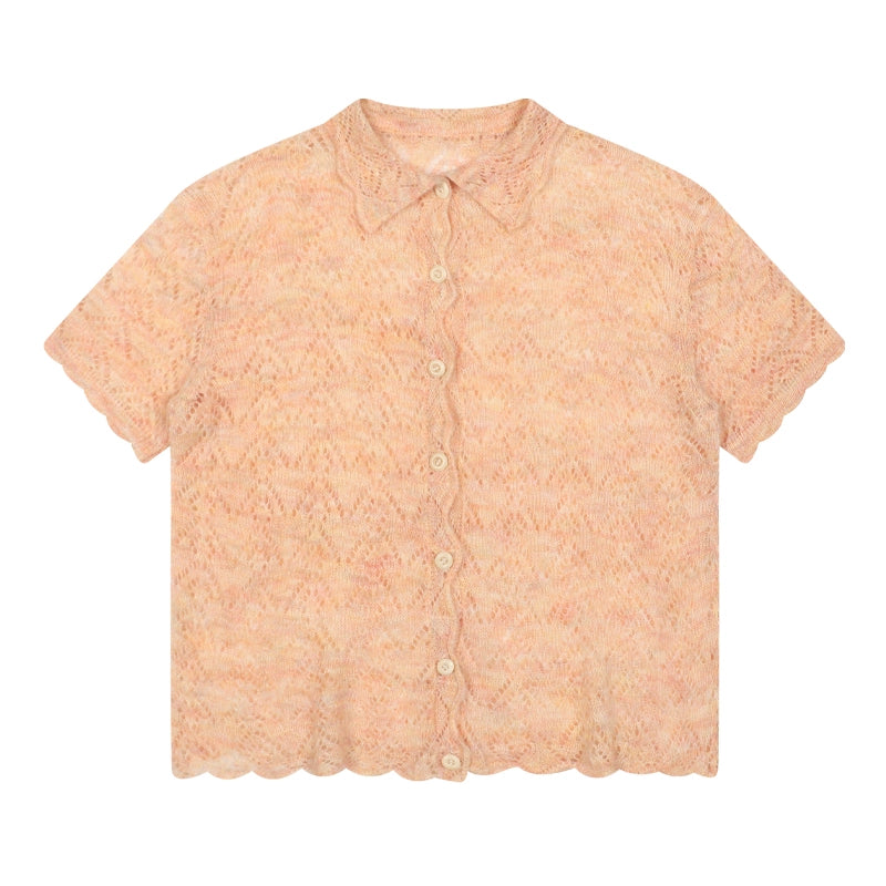 Wavepoint Mohair Knit Shirt